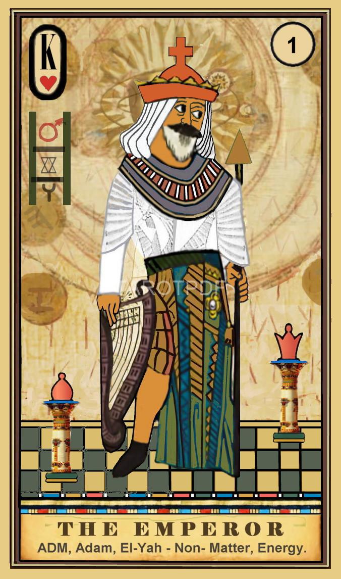 TAROT AND CHESS, THE KING, THE EMPEROR