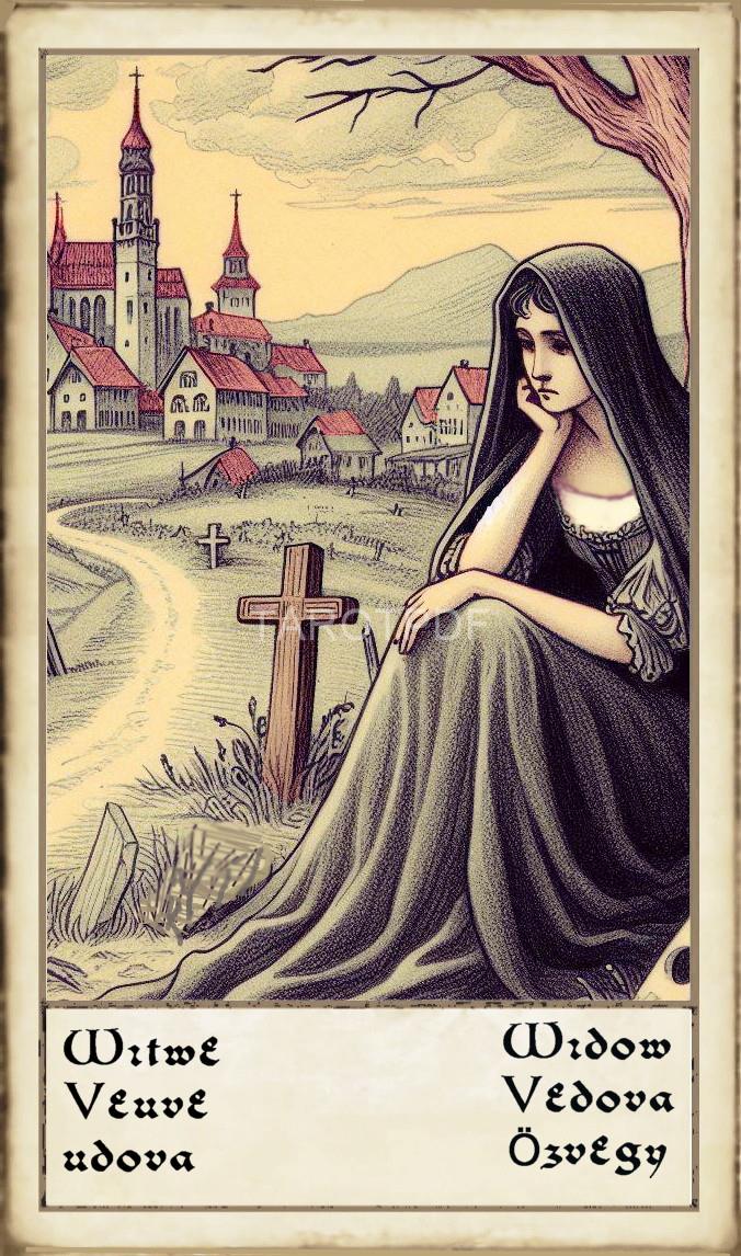 VINTAGE ART DECO TAROT READING, ANGER